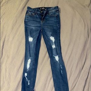 Hollister Ripped skinny jeans